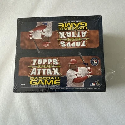 Topps Attax Baseball Game Booster Box MLB 2011 NEW SEALED 24 Packs - Image 1 of 3