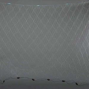 30m 3-lagiges monofile Fischkiemennetz zum Angeln mit Schwimmer fertig fertig - Bild 1 von 13