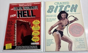 Vintage Paper Moon Flicker Snickers 1980’s Horror Movie Magazine Greeting Cards - Bild 1 von 7