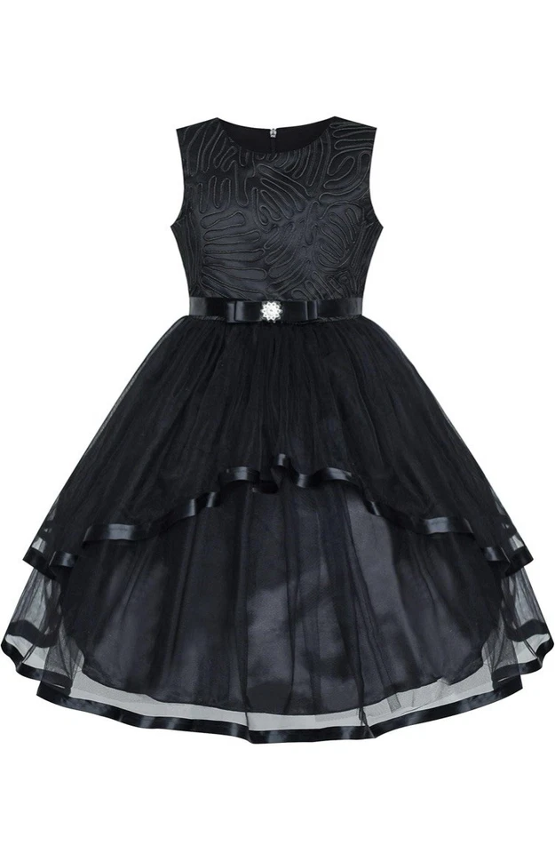 Vestido de moda soleado para niñas Foto 1 de 1