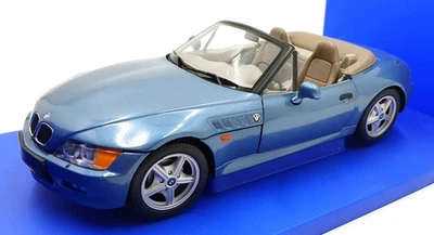 UT Models 1/18 Scale Diecast 180 024336 - BMW Z3 007 Goldeneye - Blue - Image 1 of 4
