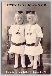 Postkartenausstellung und Verkauf New Jersey 2013 - Werbung - Mary und Catherine Jenks - Bild 1 von 2