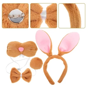 Orejas de Conejo Tocado Conejitos Decoración Conejito Kit Disfraz Accesorios Decorativos - Imagen 1 de 12