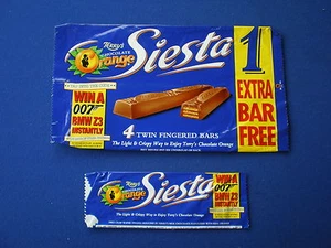 James Bond 007  Terry's Chocolate Wrapper x 2     1997 - Bild 1 von 1