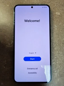 Samsung Galaxy S22 128GB Green Unlocked, TINY CRACK ON SCREEN - Afbeelding 1 van 9