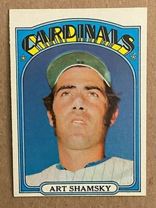 Topps 1972 #353 Art Shamsky - St. Louis Cardinals - Picture 1 of 2