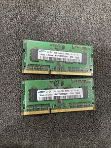 Samsung M471B2873EH1-CF8 2x1GB DDR3-1066 (PC3-8500) PC3-8500S Memory #11 - Picture 1 of 1