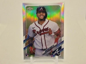 Cristian Pache 2021 Topps Chrome SP Refractor RC Atlanta Braves - Imagen 1 de 3
