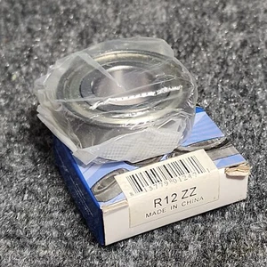 ReliaMark R12 ZZ / R12 2Z Ball Bearing 0.7500 in ID, 1.6250 in OD, 0.4375 in - Imagen 1 de 8