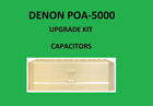 Stereo Amplifier DENON POA-5000 Repair KIT - all capacitors