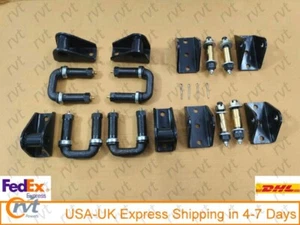 Kit de suspensión completo grillete en U para camioneta Willys Jeep MB GPW CJ 2A 3B M38A - Imagen 1 de 8