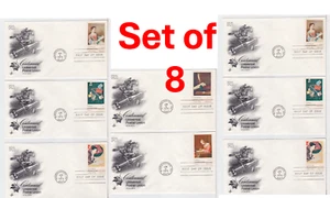 TurtlesTradingPost - Universal Postal Union - 1974 - #1530-37 - FDC Artcraft Cachet - Foto 1 di 4