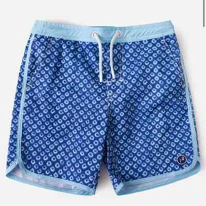 NWT johnnie-o Youth Boy’s Richey Elastic Board Shorts Swim Trunks Lux Designer - Picture 1 of 7