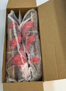 Samilor Red Roman Style Sandals Sling Back With Fabric Strap New in Box Size 9 - Picture 1 of 5