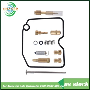 New Carburetor Rebuild Kit Repair Fits For Arctic Cat 500 4x4 Auto 2005-2007 US - Picture 1 of 7