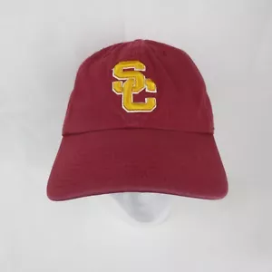 USC Trojans Strap Back Hat Cap Red Embroidered College Team Baseball Sports - Picture 1 of 16