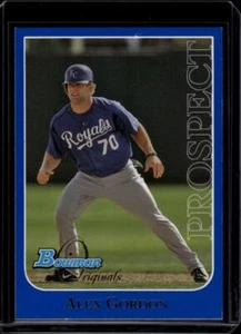 2006 Bowman Originals Prospects Blue #BO50 Alex Gordon 189/249 KC Royals NM-MT - Picture 1 of 2