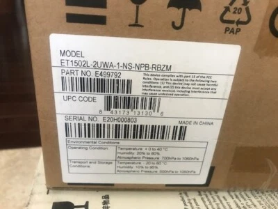 Elo ET1502L Touchscreen LCD Monitor15" 2UWA-1-NS-NPB-RBZM SEE DESCRIPTION NIB - Image 1 of 3