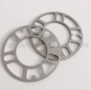 Nuovi cerchi auto distanziali universali 5 mm distanziali distanziali x1 grigio - Foto 1 di 3
