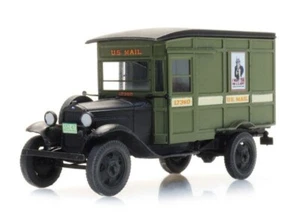 HO Artitec Ford Model AA US Mail Truck #634.387.499 Hand Painted - Picture 1 of 3