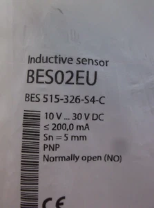 Balluff Inductive Sensor BES02EU - Picture 1 of 4