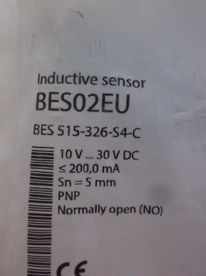 Balluff Inductive Sensor BES02EU - Image 1 of 4