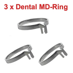 Hot 3X Anello Dentale Md per Matrici Sezionali in Metallo Sagomato Matrice come Palodente - Foto 1 di 5