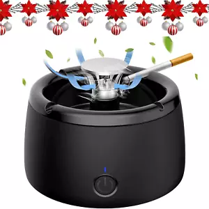 Indoor Smart Smokeless Ashtray Air Purifier Household Negative Ion Purification - Picture 1 of 7