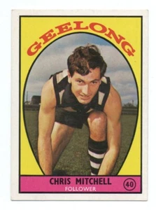 1968 A Scanlens (40) Chris MITCHELL Geelong (Rookie Card) - Bild 1 von 2