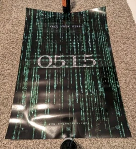 Original 2003 THE MATRIX RELOADED Kino Poster HOLOFOIL 27x40 One Sheet - Bild 1 von 9