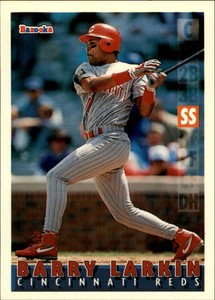 1995 Bazooka Baseball Card #40 Barry Larkin