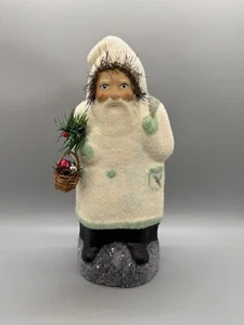 Paper Mache Belsnickle Santa Christmas Seasons Gone by - Picture 1 of 11