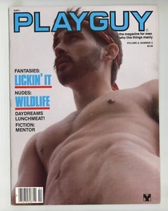 Playguy 1983 Phil Flasche, James McCaslin, Nova Studios 48pg Gay Magazine M36023 - Picture 1 of 1