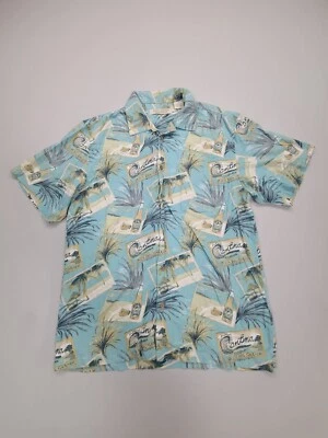 Camisa Island Republic Adulto Extra Grande Azul Abotonada Hawaiana Aloha Playa Para Hombres Foto 1 de 4