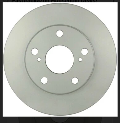 Rotor de freno de disco Bosch QuietCast delantero ventilado 255 mm para Toyota Camry 2,2 L L4 Foto 1 de 2