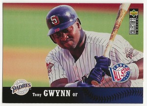 1997 UD Collector's Choice Baseball Tony Gwynn - San Diego Padres #210