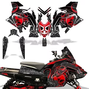 SLED Graphics Decals StickerS For Polaris Matryx Indy Assault 2020 MALICE R - Foto 1 di 2