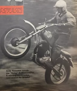 AJS 250 SCRAMBLER ORIGINAL 1969 B/W 3 PAGE OFF ROAD TEST - Picture 1 of 7