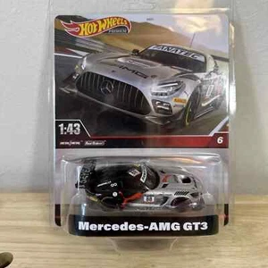 Case 6 Hot Wheels 2024 Premium 1:43 Scale Mercedes-AMG GT3/Nissan Skyline R34 V - Picture 1 of 8