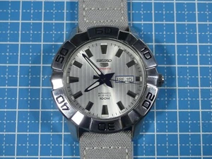 Seiko 5 Sports Taucheruhr Automatik Edelstahl Referenz SRPA49K1 mit Box - Bild 1 von 5