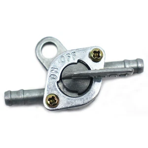 Universal 6mm Inline Petcock Motorcycle/Quad/Lawnmover Petrol Fuel Tap - Picture 1 of 6