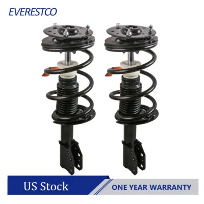 Set(2) Front Shocks Struts Assembly For Chevrolet Malibu Pontiac Grand AM 171672 - Image 1 of 4