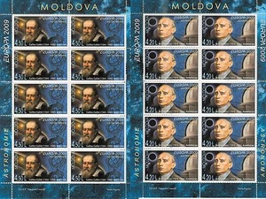 EUROPA - EUROPE MOLDOVA 2009 Space sheetlets - Imagen 1 de 1