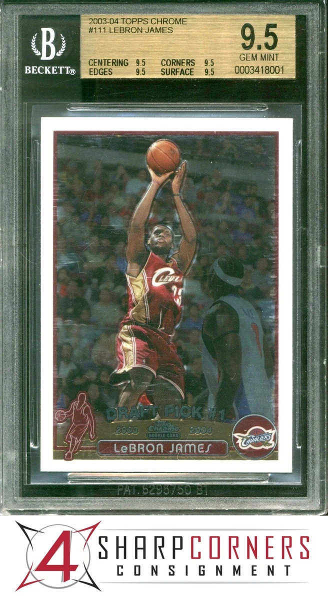その他 topps contemporary Lebron James RC LeBron James 2003 Topps Contemporary Collection #1 Base Price
