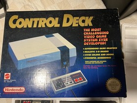 NES Control Deck - Nintendo Entertainment System / NES Boxed Console - PAL