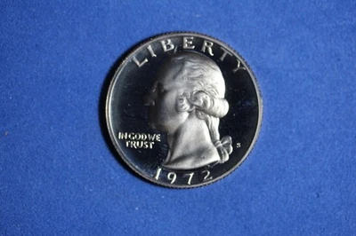 Estate Find 1972 S PROOF CLAD Washington Quarter #K57726 - Image 1 of 2