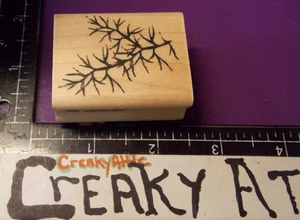 KAMILLE ZWEIG BAUM WINTER GUMMISTEMPEL KODOMO INKL. GANAHA CREAKYATTIC - Bild 1 von 2