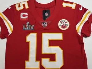Große 44 Patrick Mahomes #15 Vapor Elite Trikot rot Super Bowl 54 LIV Chiefs - Bild 1 von 13