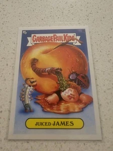 2022 Topps Garbage Pail Kids Bookworms #14 Juiced James And The Giant Peach - Picture 1 of 2