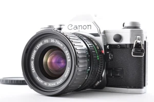 Canon AE-1 Silver / Lens New FD 35-70mm f/3.5-4.5 Exc+++ SLR from Japan Y2027 - Picture 1 of 22